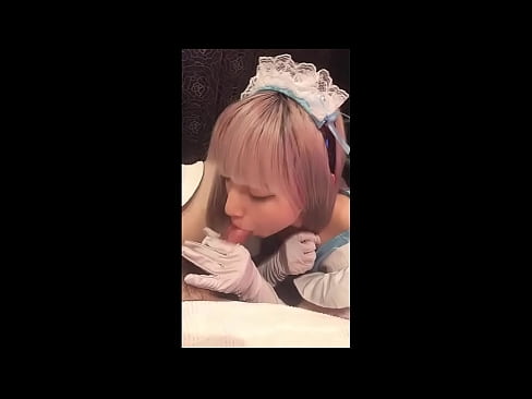 ❤️ Ídol japonès [mayuka], vestit de criada francesa, part 1, mamada i masturbació amb loció ❤️❌ Sexe de qualitat al ca.raceporn.ru